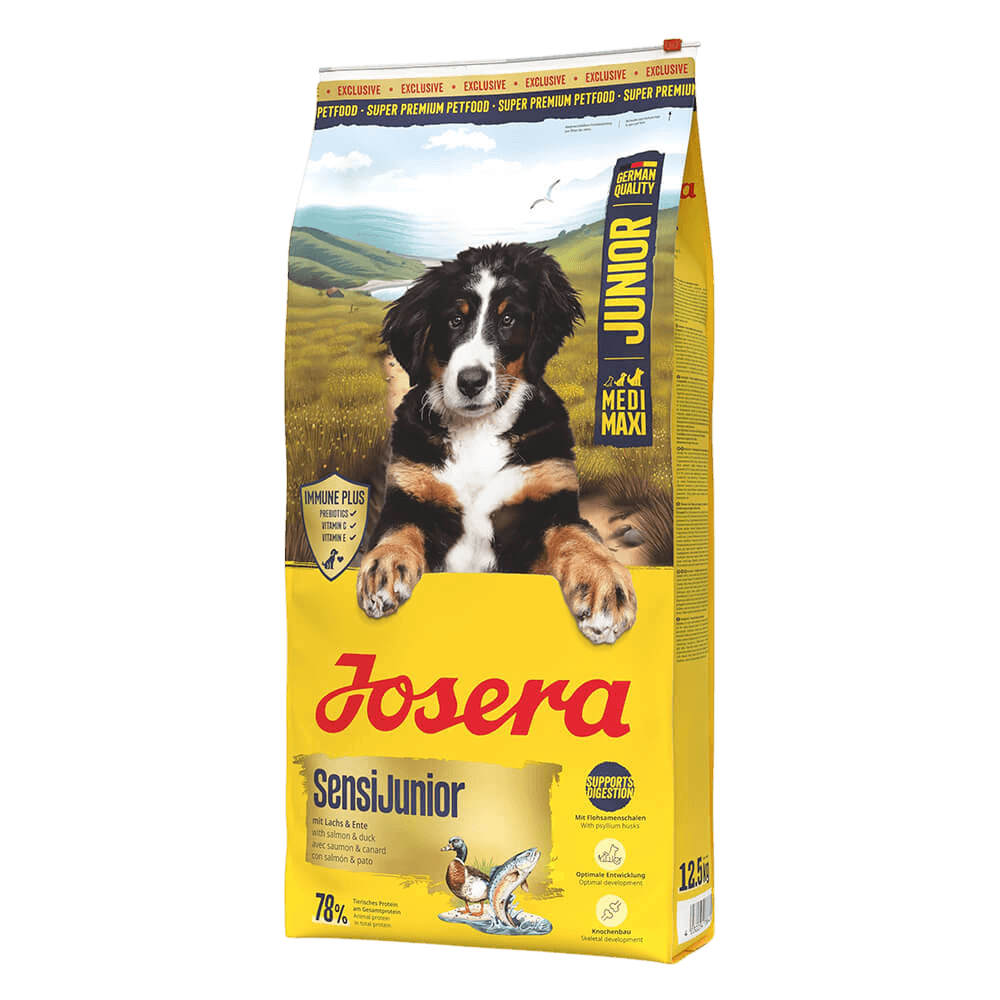 Josera MediMaxi SensiJunior Salmon & Duck-Photoroom Josera Medi/Maxi SensiJunior Salmon & Duck