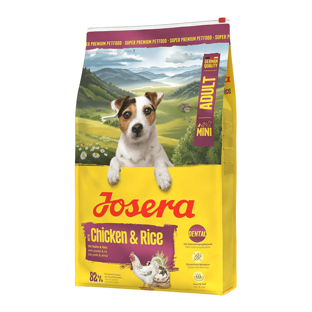 Josera Mini Adult Chicken & Rice-Photoroom Josera Mini Adult Chicken & Rice