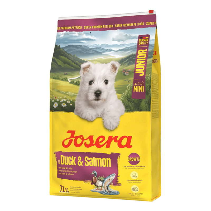 Josera Mini Junior Duck & Salmon-Photoroom Josera Mini Junior Duck & Salmon