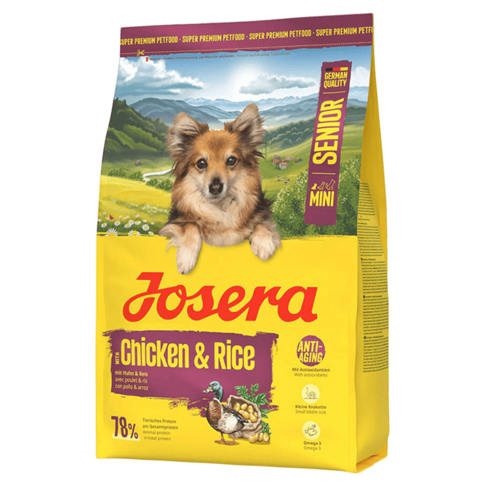 Josera Mini Senior Chicken & Rice-Photoroom Josera Mini Senior Chicken & Rice