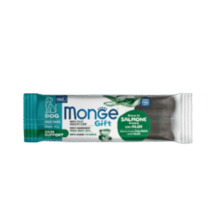 Monge Gift Skin Support Dog Rich in Salmon with Aloe Vera Meat Bars