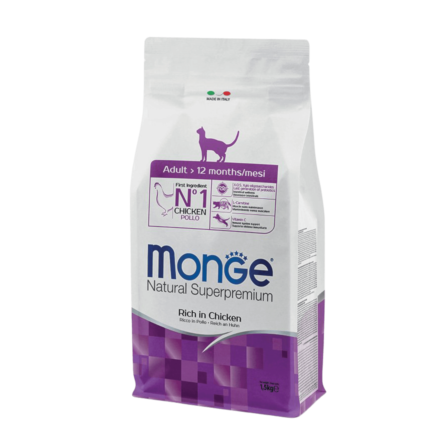Monge Natural Superpremium Adult – Rich in Chicken Monge Natural Superpremium Adult Rich in Chicken