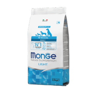 Monge Natural Superpremium All Breeds Adult Light - Salmon with Rice Monge Natural Superpremium All Breeds Adult Light Salmon with Rice