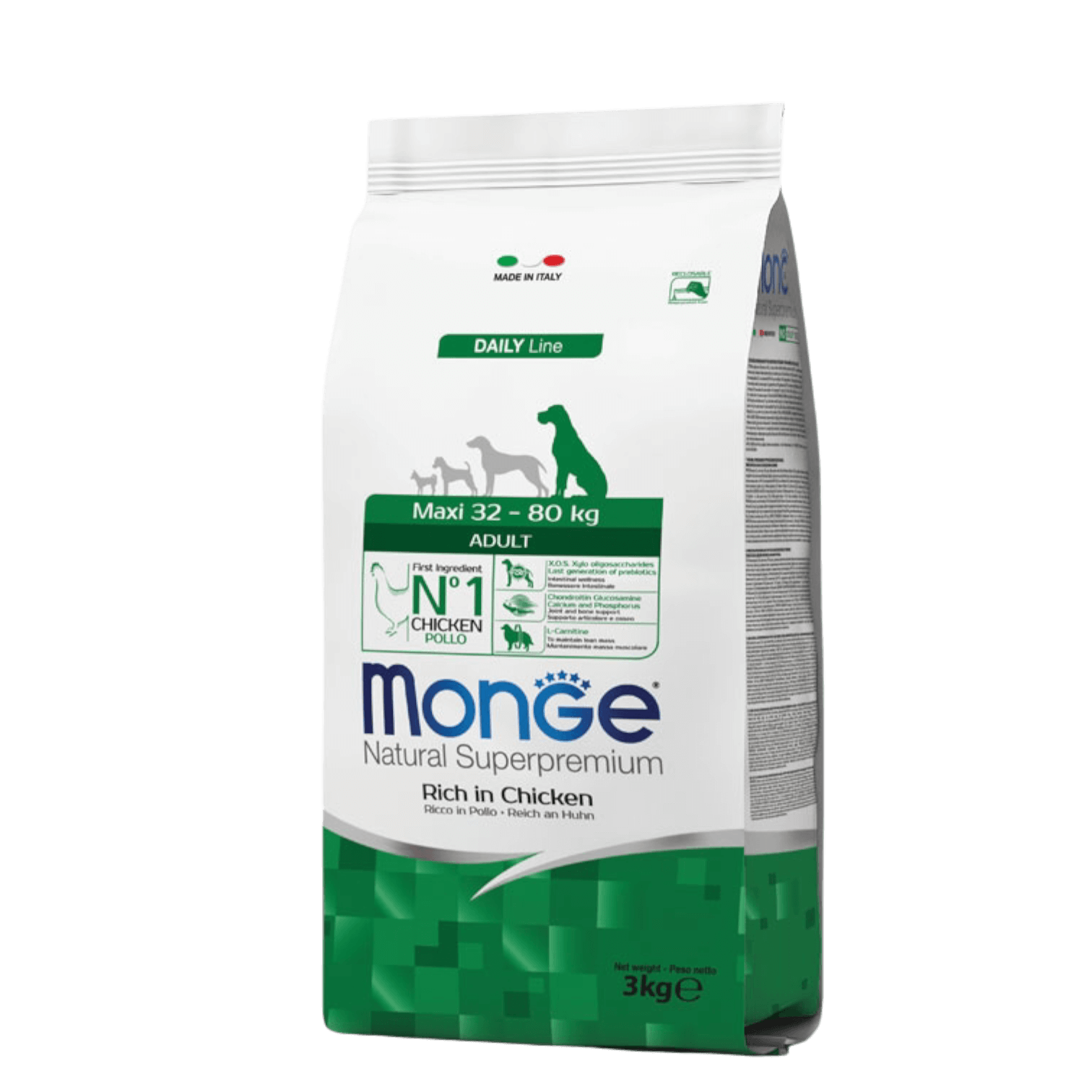 Monge Natural Superpremium Maxi Adult - Rich in Chicken Monge Natural Superpremium Maxi Adult Rich in Chicken