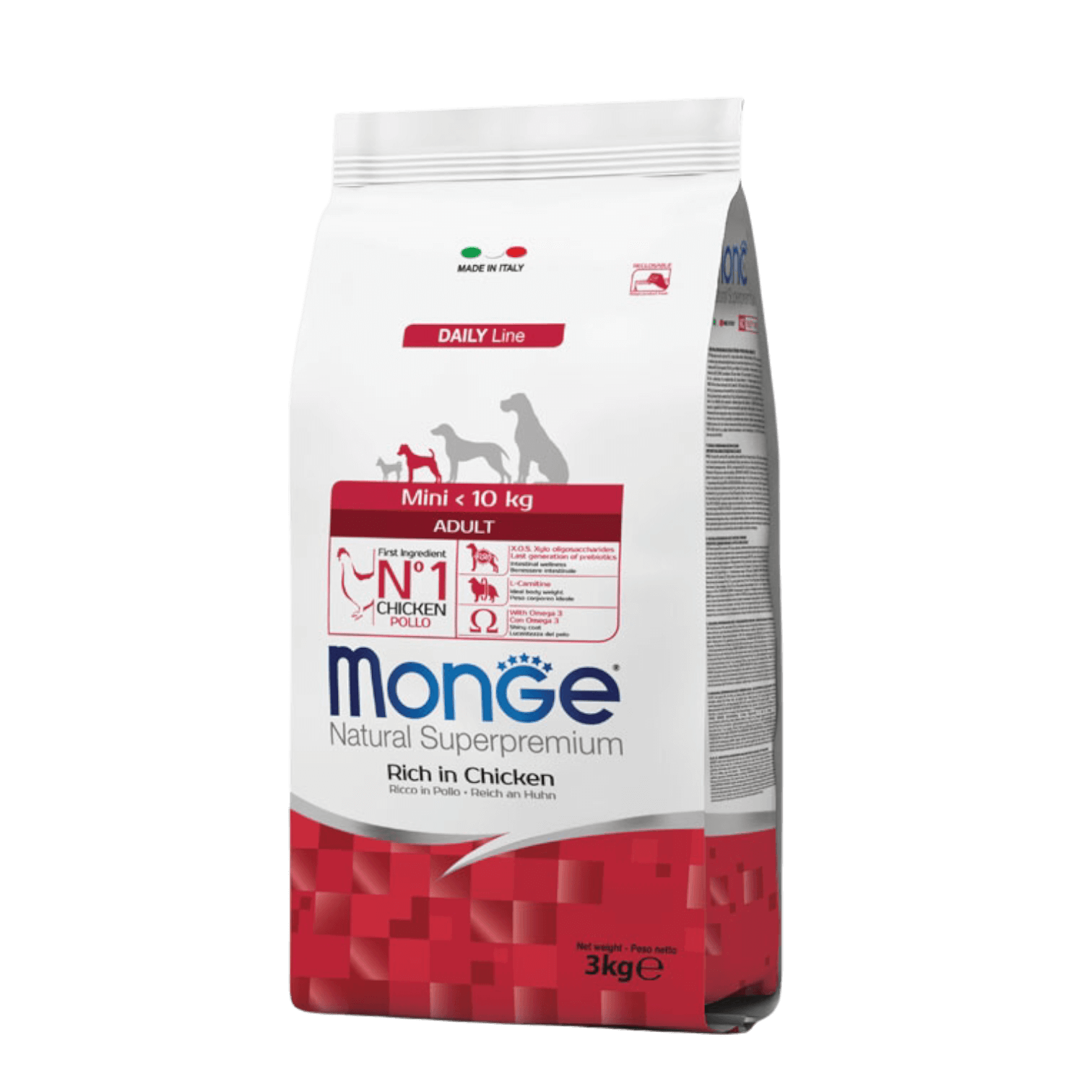 Monge Natural Superpremium Mini Adult - Rich in Chicken Monge Natural Superpremium Mini Adult Rich in Chicken