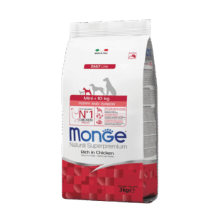 Monge Natural Superpremium Mini Puppy and Junior - Rich in Chicken Monge Natural Superpremium Mini Puppy and Junior Rich in Chicken