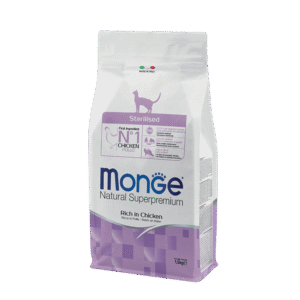 Monge Natural Superpremium Sterilised – Rich in Chicken Monge Natural Superpremium Sterilised Rich in Chicken