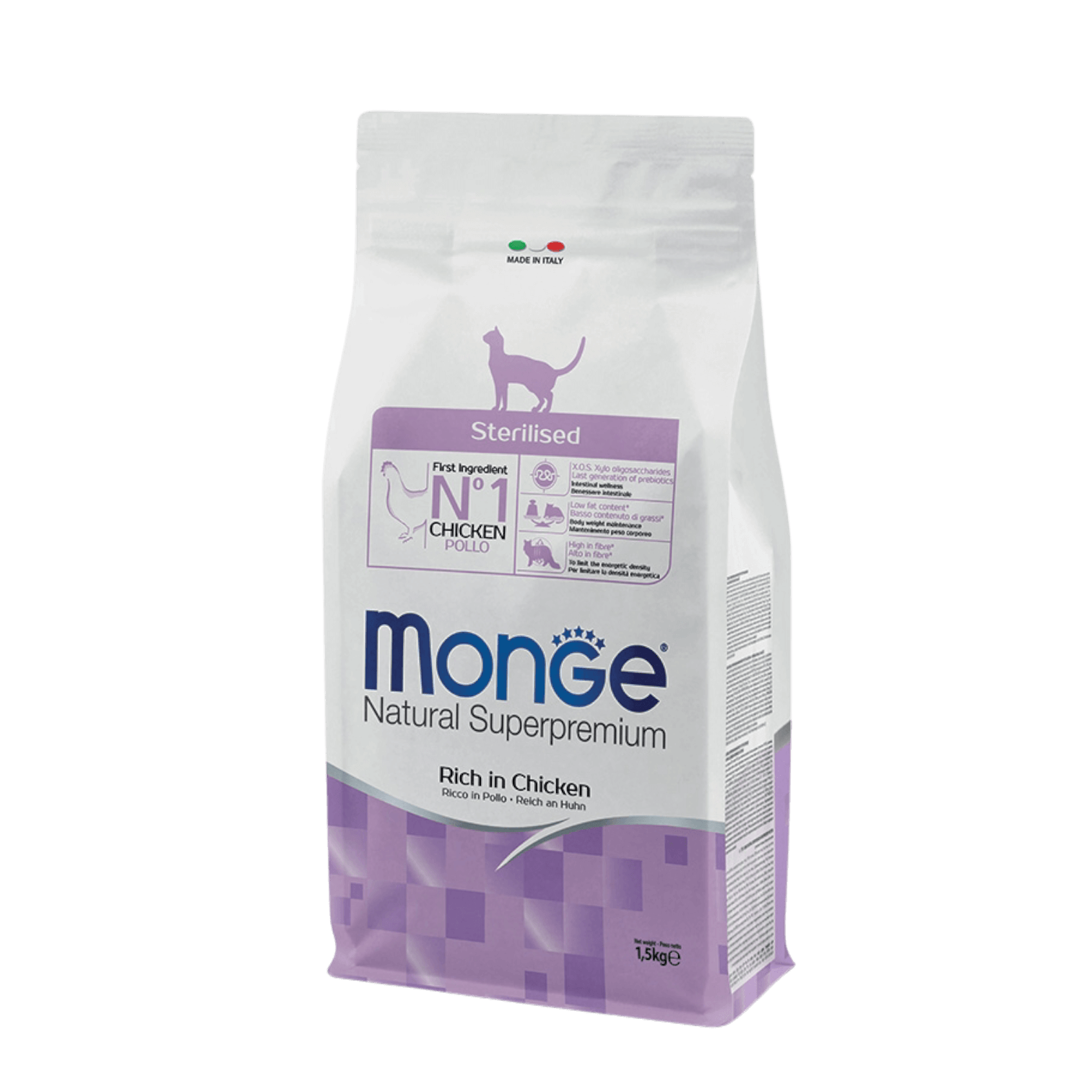 Monge Natural Superpremium Sterilised Rich in Chicken